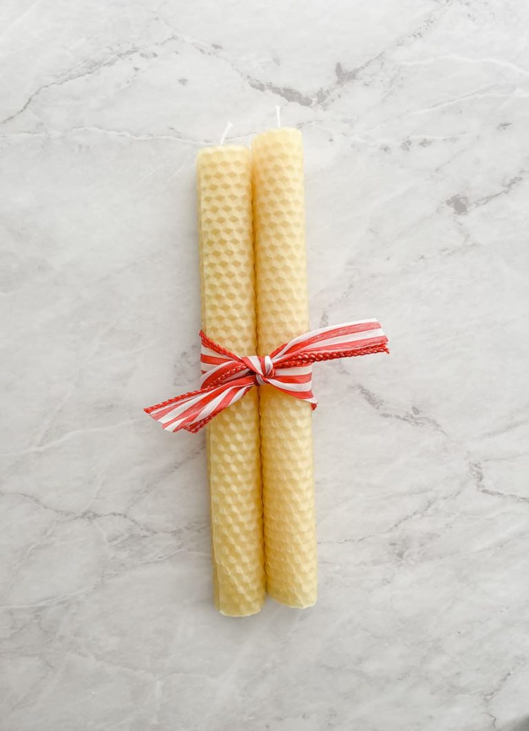 How to Make Rolled Beeswax Candles