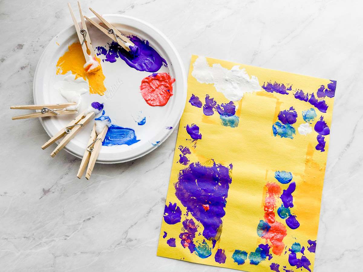 Easter Cross Craft For Kids- Free Printable Cross Template - Fox Farm Home