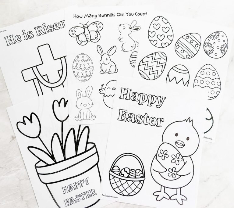 Free Printable Easter Coloring Pages For Kids