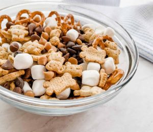S'mores Trail Mix (Fun Camping Snack For Kids) - Fox Farm Home