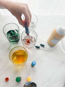 Rainbow Rain Science Experiment For Kids - Fox Farm Home