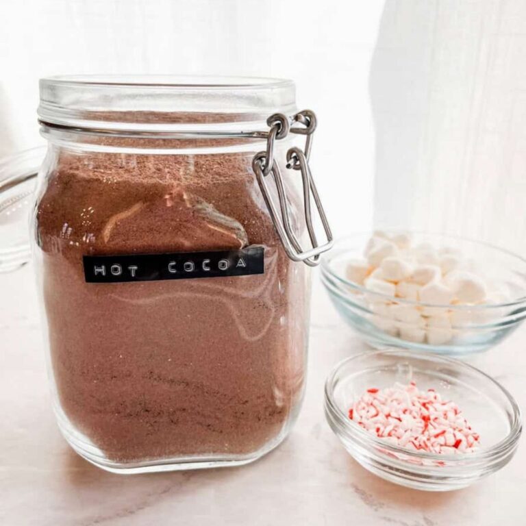 Homemade Hot Cocoa Mix Recipe {Easy & Delicious}