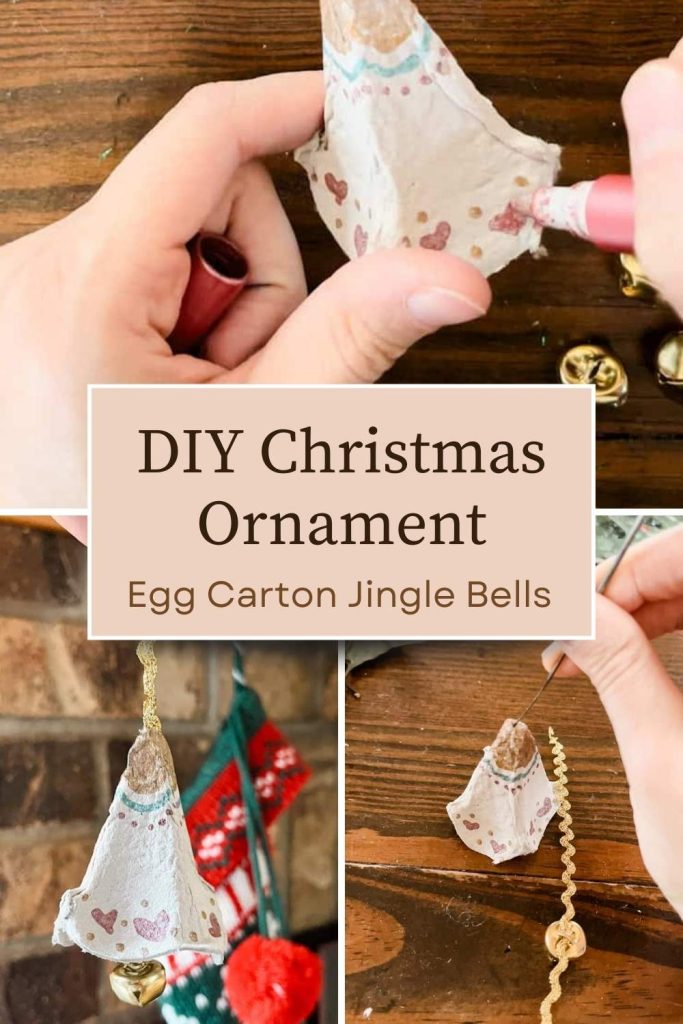 pinterest pin for DIY christmas ornament